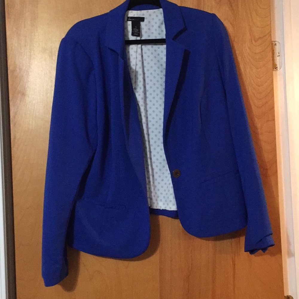 Lane Bryant - Royal Blue Blazer - 16
